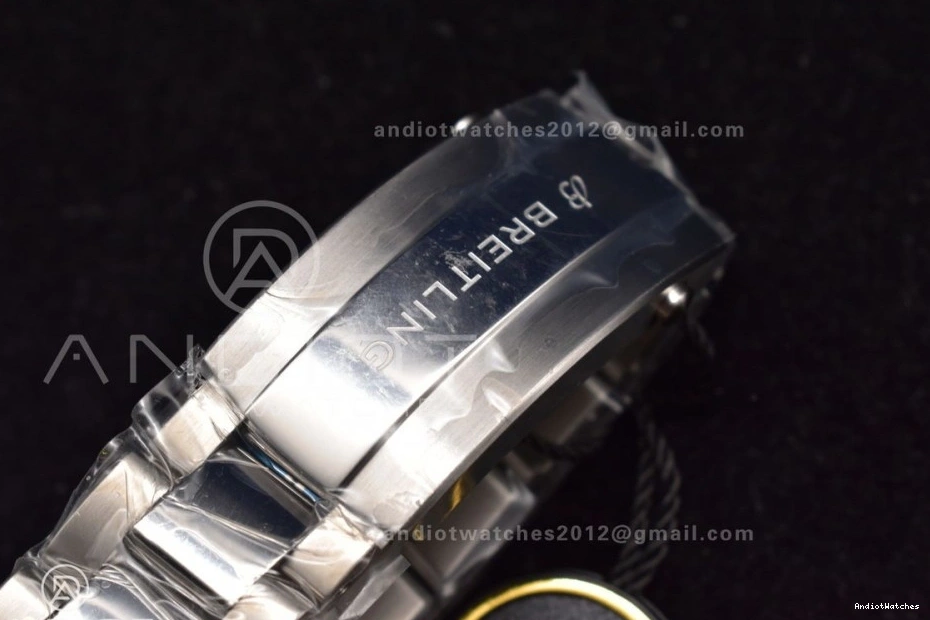 Automatic Blue Edition Bracelet Dial 482 on 44 Blue Bezel Ceramic Thermal SS A SuperOcean TF 1:1 Best White 0820